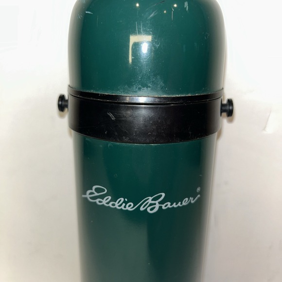 Eddie Bauer Stainless Steel Inside PlasticForest Green Outside Thermos‎ - Picture 2 of 5